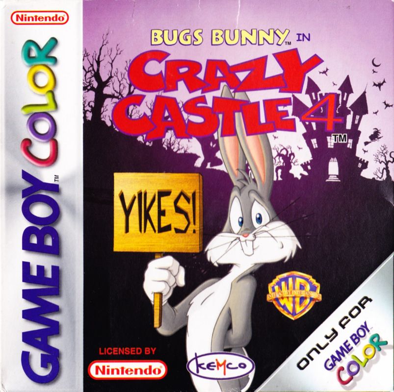 Bugs Bunny & Lola Bunny Operation Carrot Patch box art for GameBoy Color